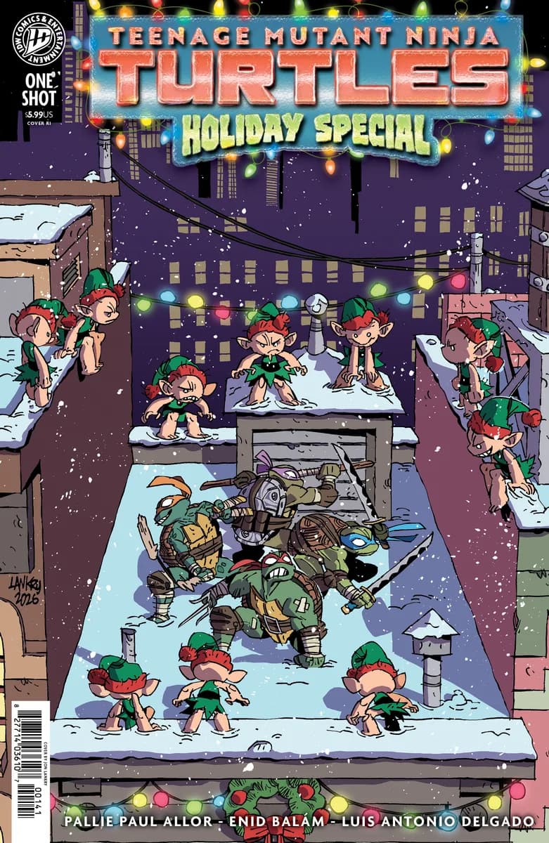 Teenage Mutant Ninja Turtles: Holiday Special Variant RI (10) (Lankry) cover