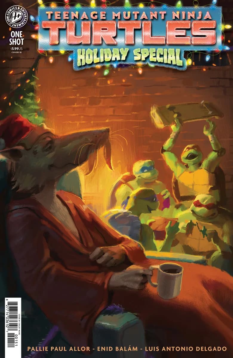 Teenage Mutant Ninja Turtles: Holiday Special Variant RI (25) (Chalky Wong) cover
