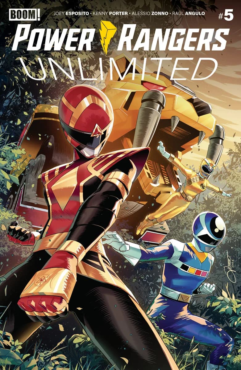 Power Rangers Unlimited #5 A Main (Dressed, Zonno) cover