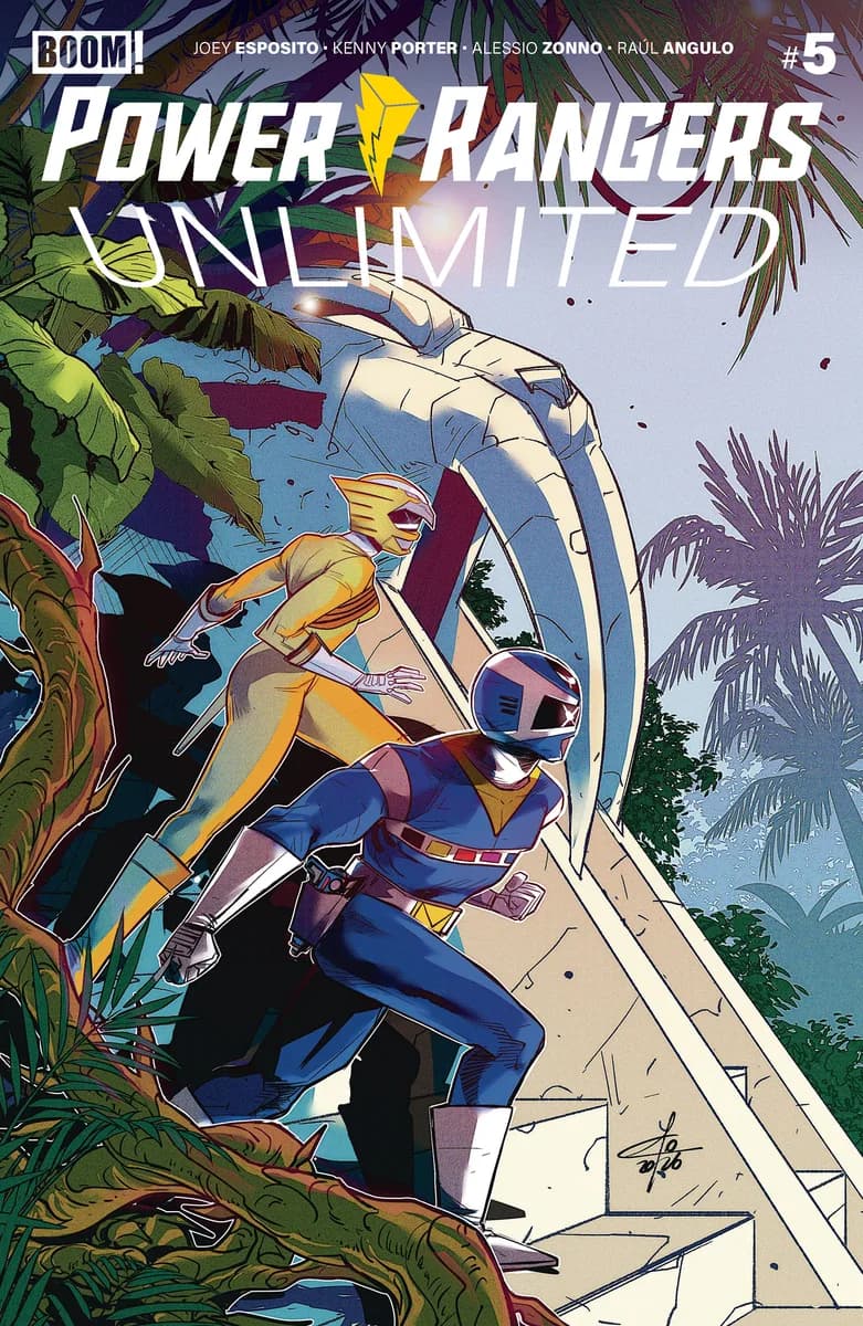 Power Rangers Unlimited #5 B Variant (Dressed, Carlini) cover
