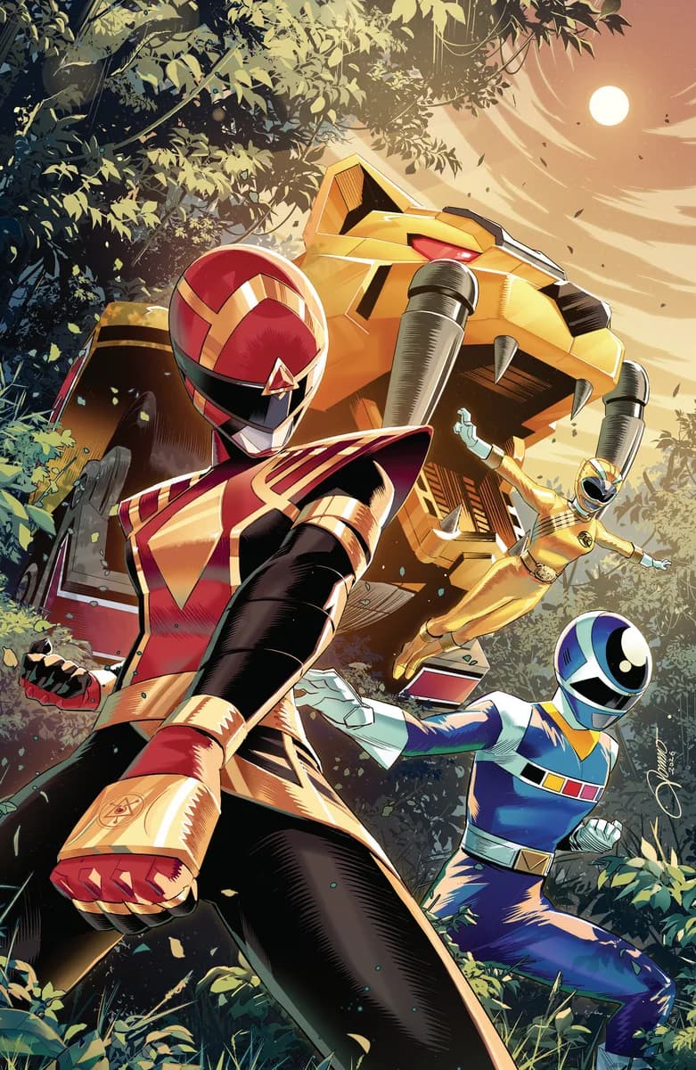 Power Rangers Unlimited #5 D Foil Variant (Full Art, Foil, Zonno) cover