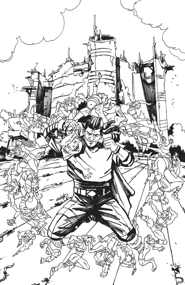 Power Rangers Green #4 J Unlimited Variant (Full Art, Vargas) cover