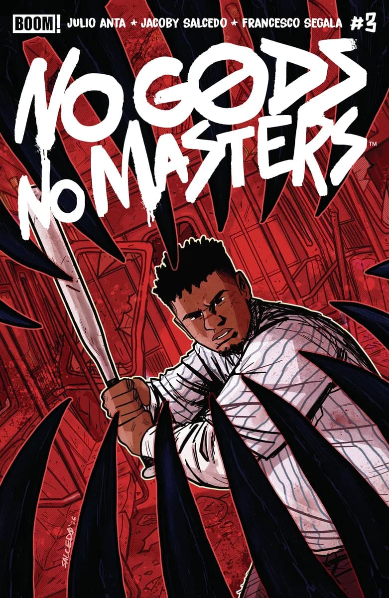 No Gods, No Masters #3 A Main (Dressed, Salcedo) cover
