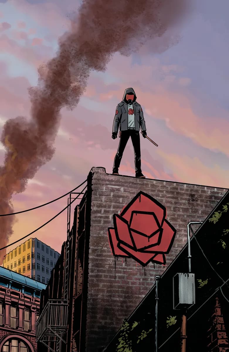 No One Escapes the Dialectic #1 E 1:50 INCV (Full Art, Guerra) cover
