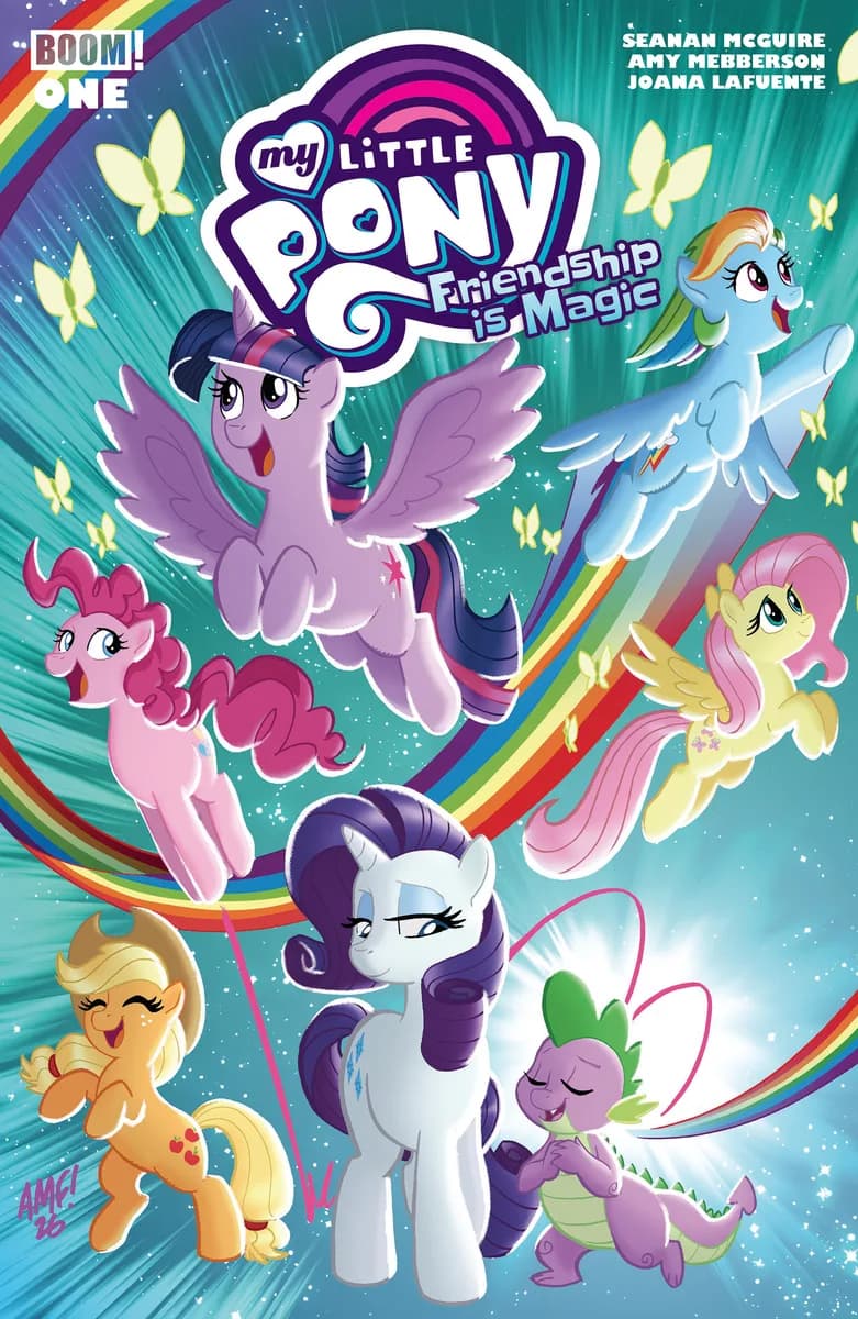 My Little Pony: Friendship is Magic (2026) #1 E Polybagged Collectible Card Variant (Dressed, Fleecs) cover