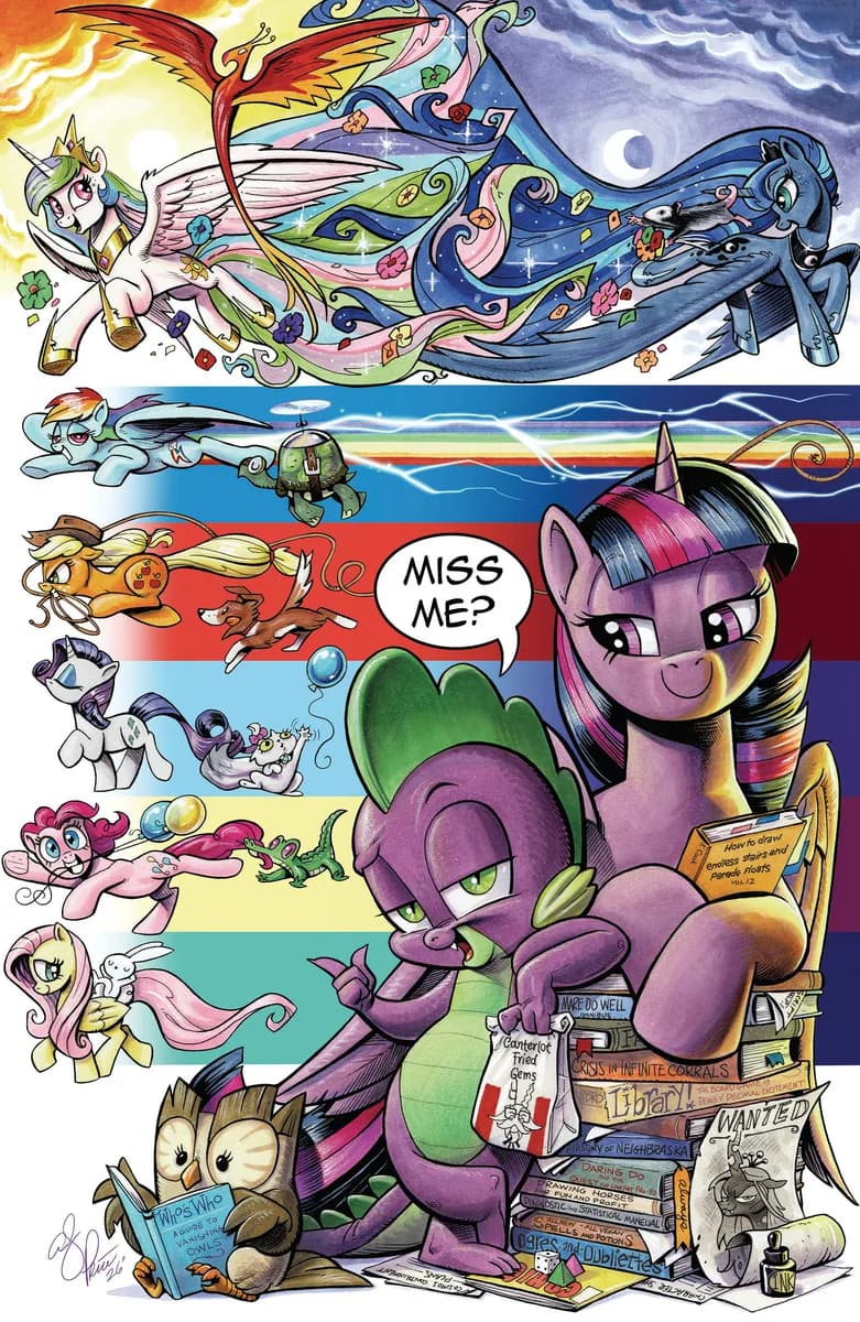 My Little Pony: Friendship is Magic (2026) #1 G 1:25 INCV (Full Art, Price) cover
