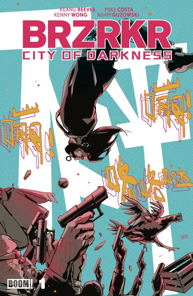 BRZRKR: City of Darkness #1 B Variant (Dressed, Fuso) cover