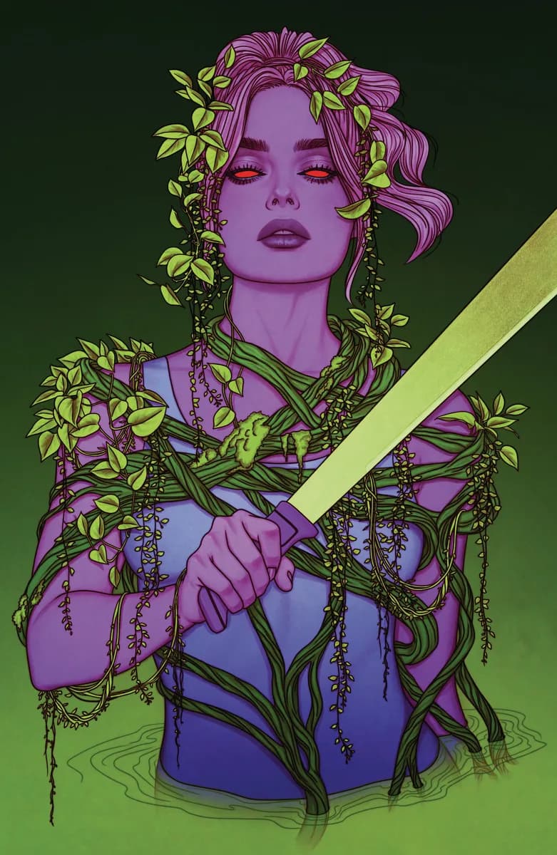 Swamp Thing is Killing the Children #1 B Variant (Full Art, Frison) cover