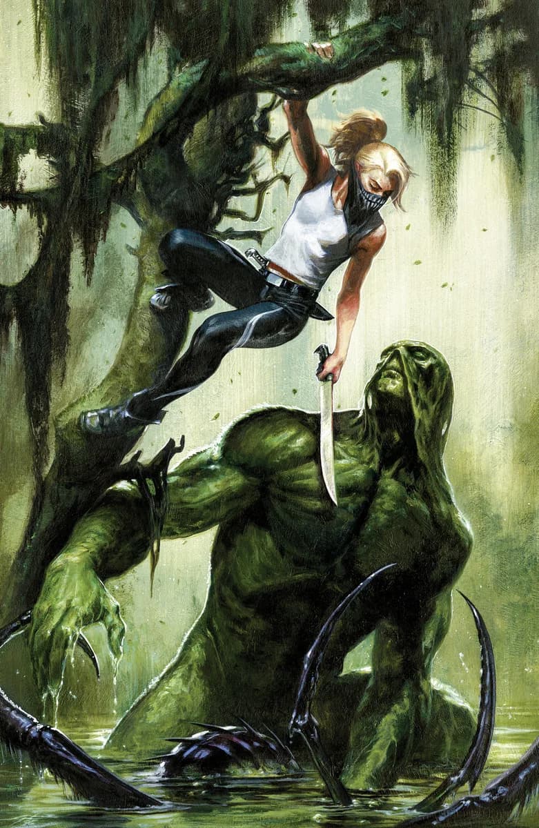 Swamp Thing is Killing the Children #1 N 1:200 INCV (Full Art, Dell'Otto) cover