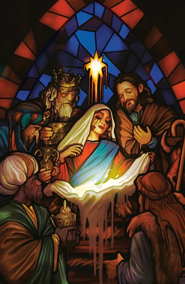 Christmas Darkness #1 G Unlimited Variant (Full Art, Puebla) cover