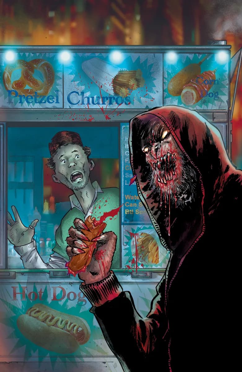 Stuff of Nightmares: The Hoodie #1 E Glow in the Dark Variant (Full Art, Glow in the Dark, Mutti) cover
