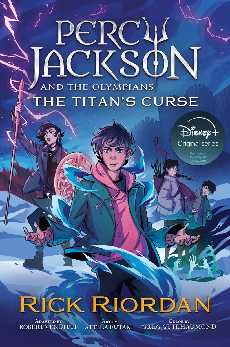 Percy Jackson and the Olympians: The Titan's Curse: The Graphic Novel cover