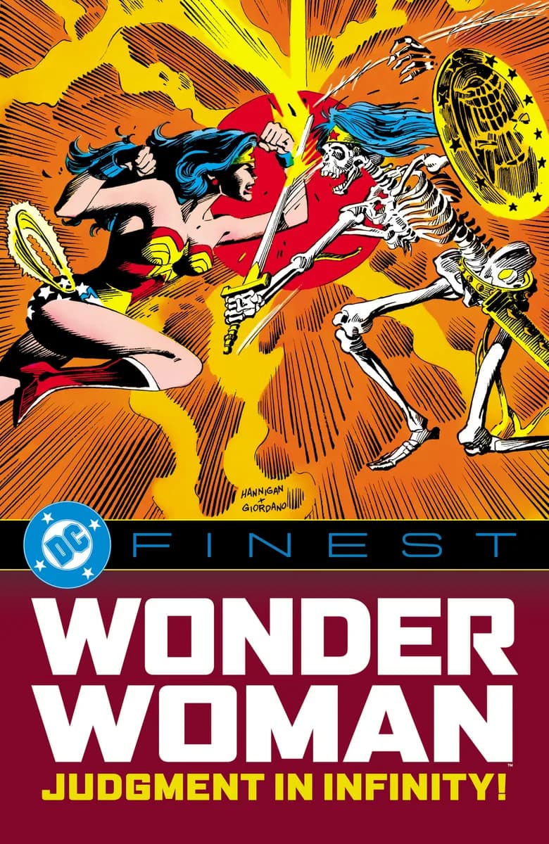 DC Finest: Wonder Woman: Judgment in Infinity! cover