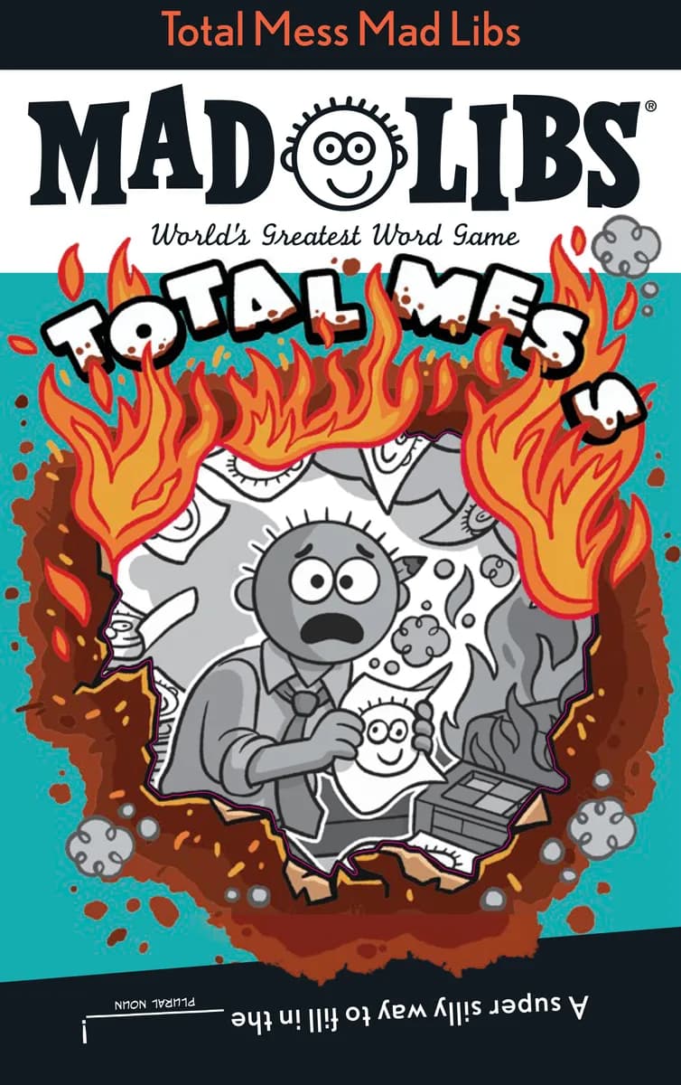 Total Mess Mad Libs cover