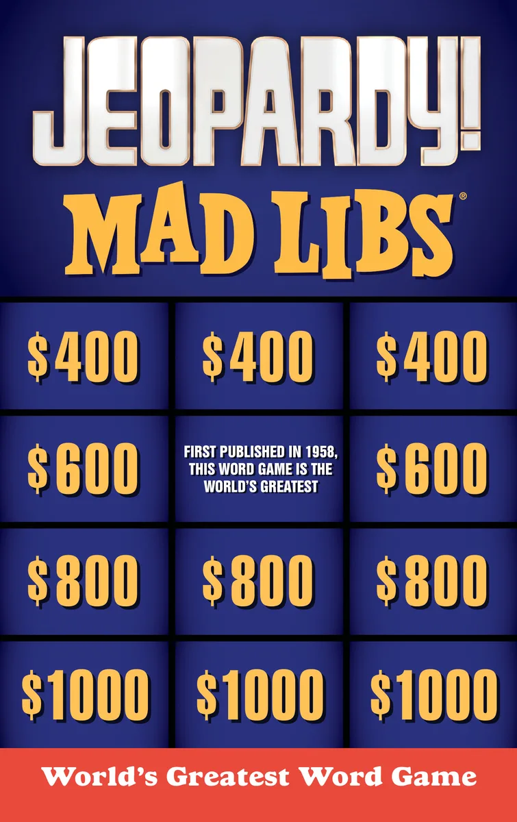 Jeopardy! Mad Libs cover