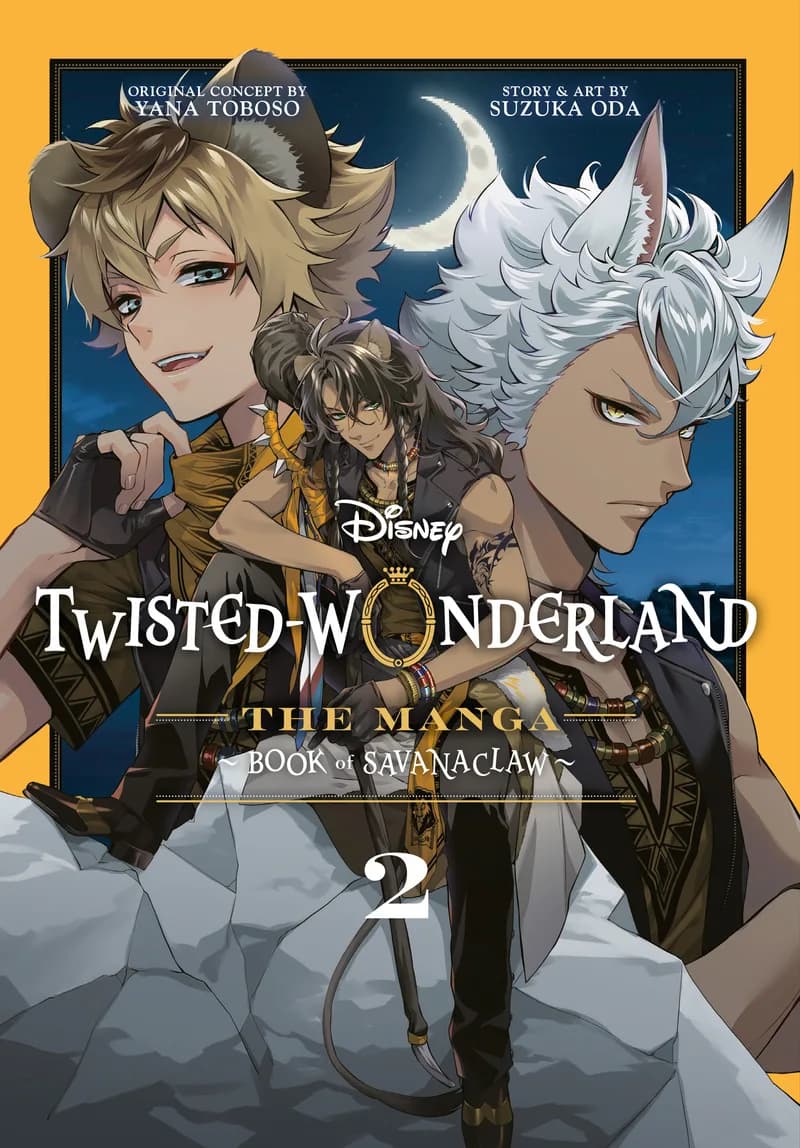 Twisted-Wonderland: Book of Savanaclaw (The Manga), Vol. 2 cover