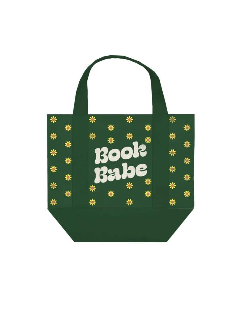 Book Babe Mini Market Tote Bag cover