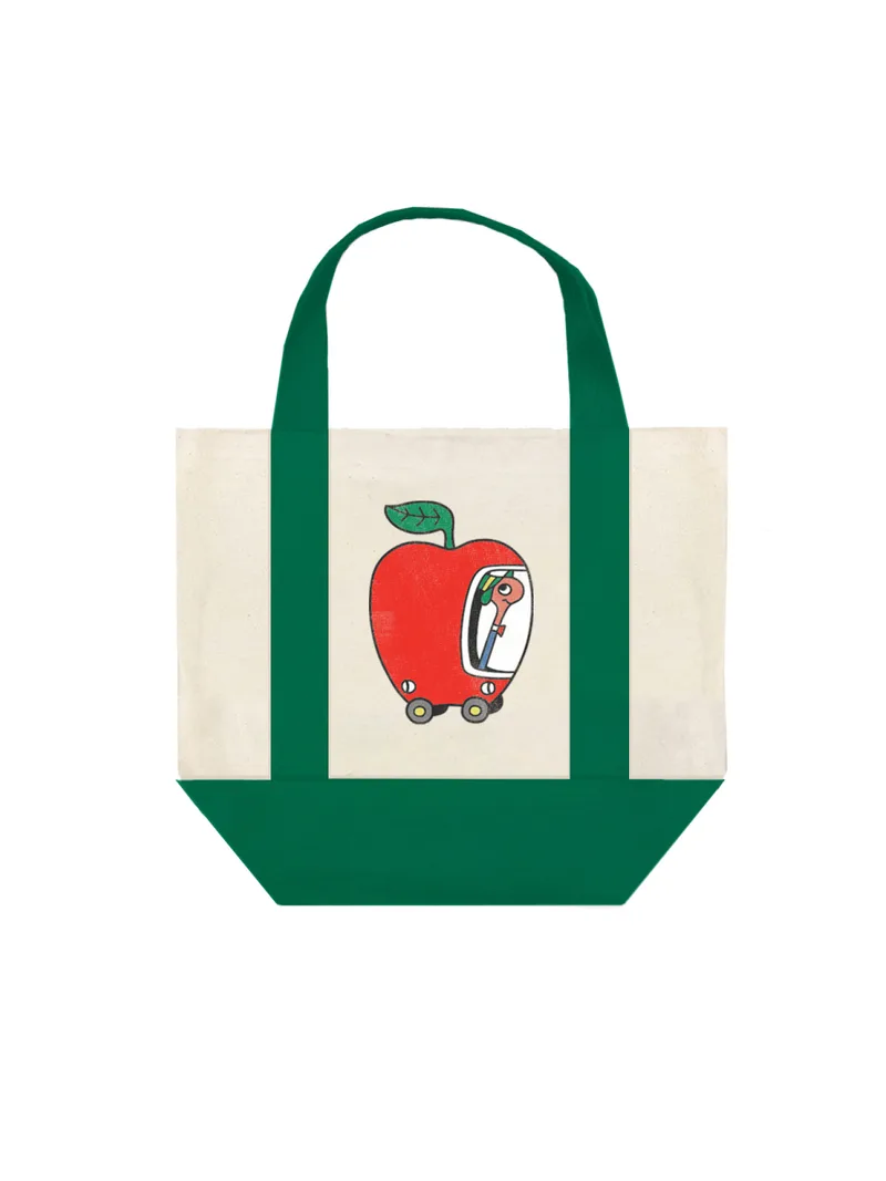 Richard Scarry: Lowly Worm Apple Car Mini Market Tote Bag cover