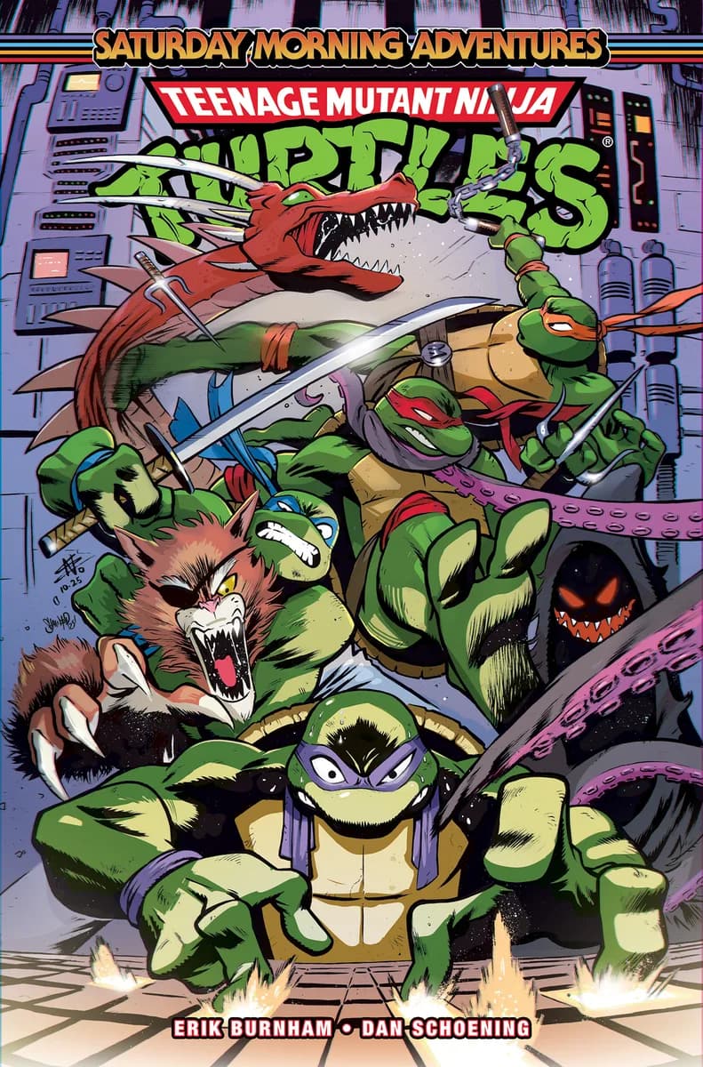 Teenage Mutant Ninja Turtles: Saturday Morning Adventures, Vol. 9 cover