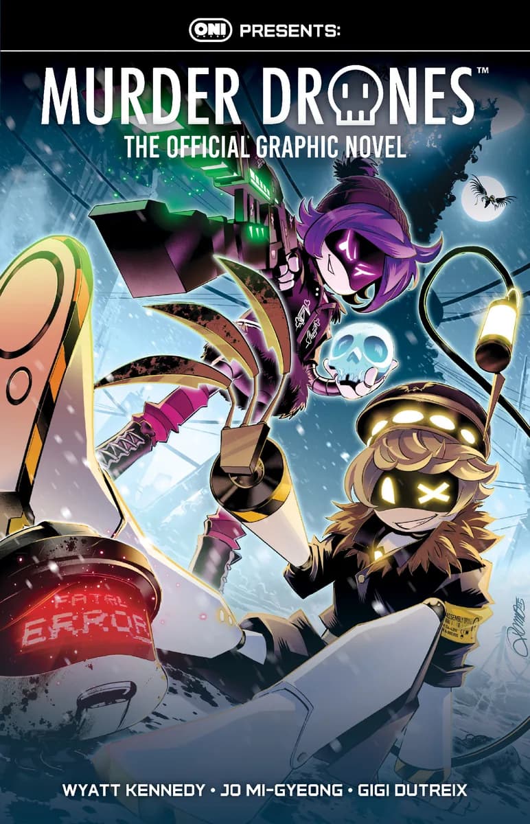 Oni Press Presents: Murder Drones: The Official Graphic Novel cover