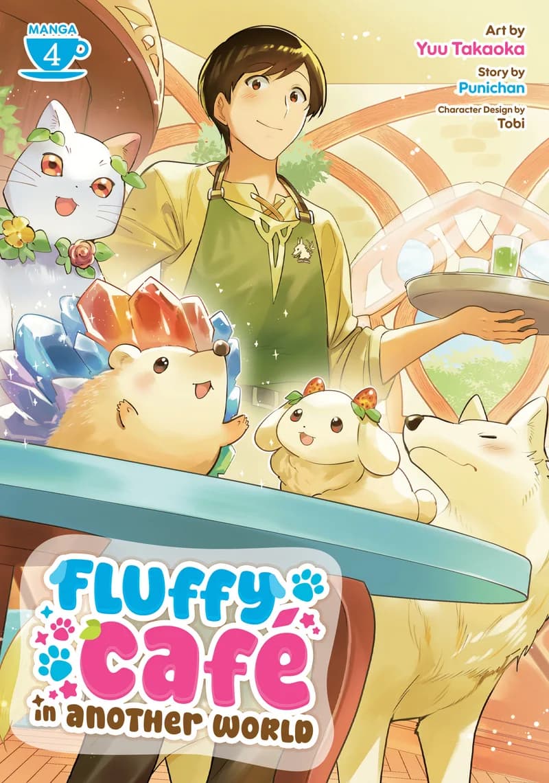Fluffy Café in Another World (Manga) Vol. 4 cover